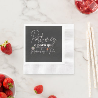 Paper Napkin Portugues o povo que conquistou