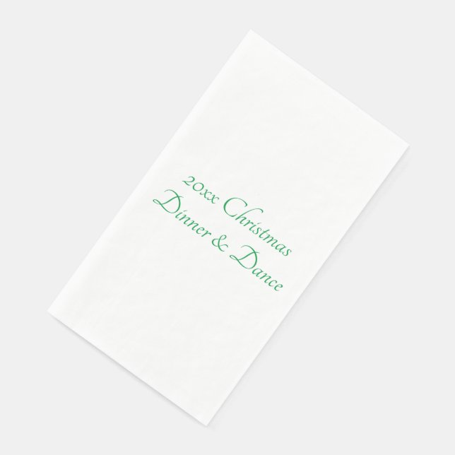 Paper Napkin Silver Guest Towel (Corner)