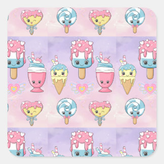 Paper Napkin Square Sticker
