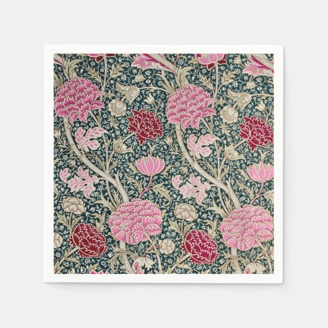 PAPER NAPKIN : WILLIAM MORRIS : CRAY DESIGN (Front)