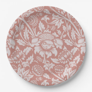 PAPER NAPKIN : WILLIAM MORRIS : FLORAL PLATE