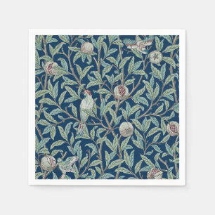 PAPER NAPKIN : WILLIAM MORRIS : POMEGRANATES