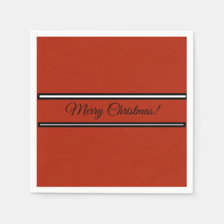Paper napkin with Christmas Wish Message