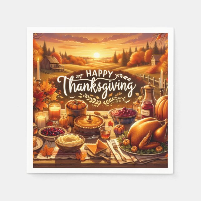 Paper napkins (Front)