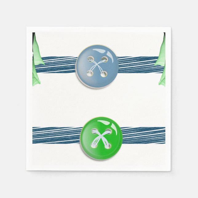 Paper Napkins Button (Front)