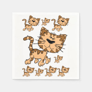 Paper Napkins Cat