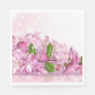 Paper Napkins-Cherry Blossoms Napkin