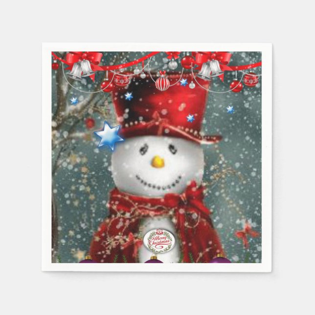 Paper Napkins Christmas (Front)