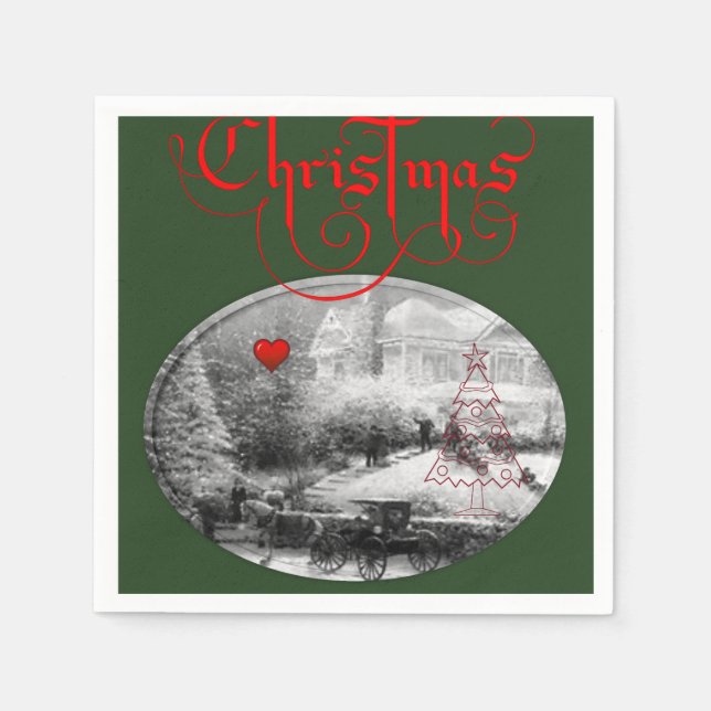Paper Napkins Christmas (Front)