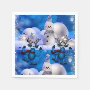 Paper Napkins Christmas