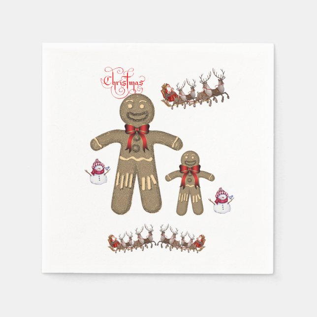 Paper Napkins Christmas (Front)