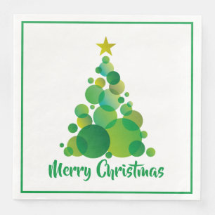 Paper Napkins-Christmas Tree Napkin