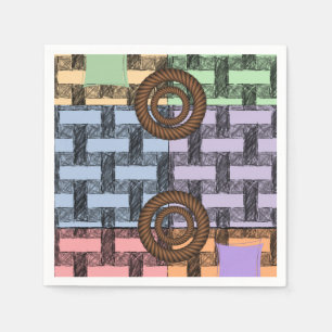 Paper Napkins Circluar