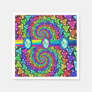 Paper Napkins Colourful