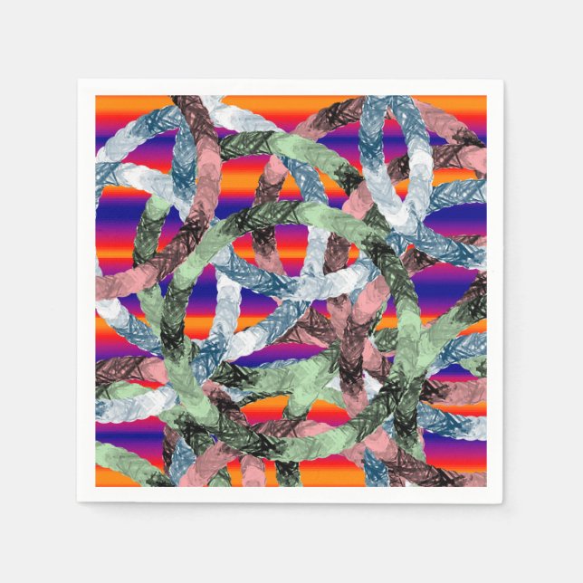 Paper Napkins Colourful (Front)