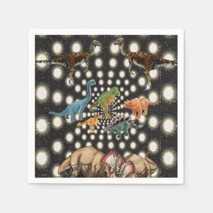 Paper Napkins Dinosaur