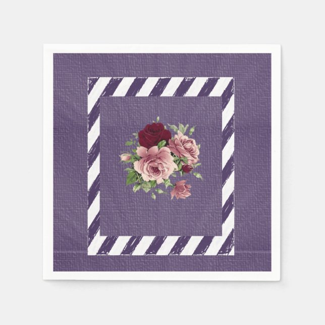 Paper Napkins Floral (Front)