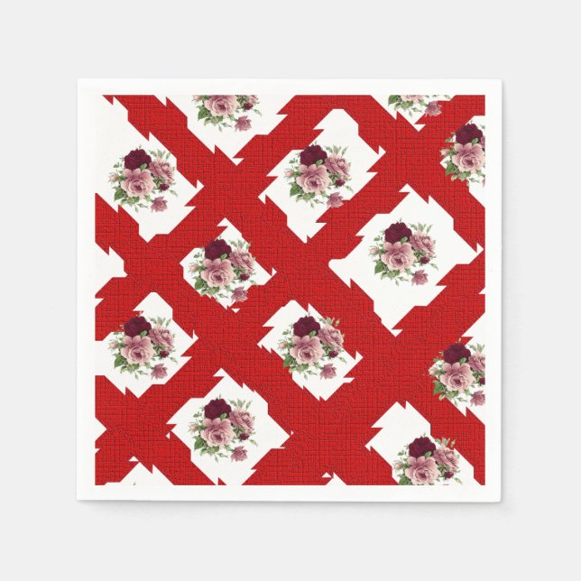 Paper Napkins Floral (Front)