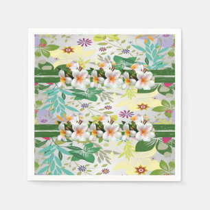 Paper Napkins Floral