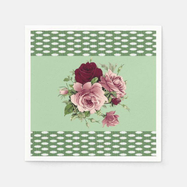 Paper Napkins Floral (Front)