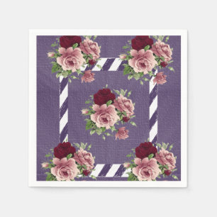 Paper Napkins Floral