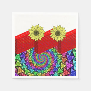 Paper Napkins Floral