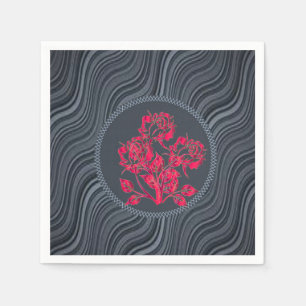 Paper Napkins Floral