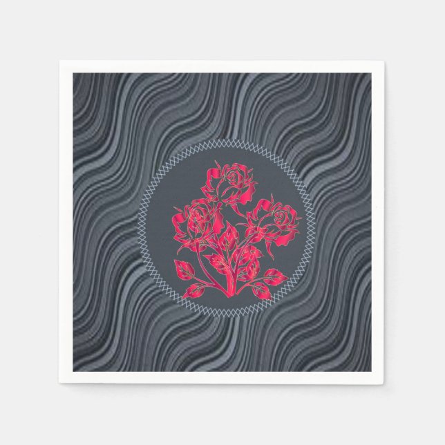Paper Napkins Floral (Front)