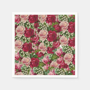 Paper Napkins Floral