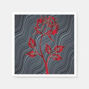 Paper Napkins Floral