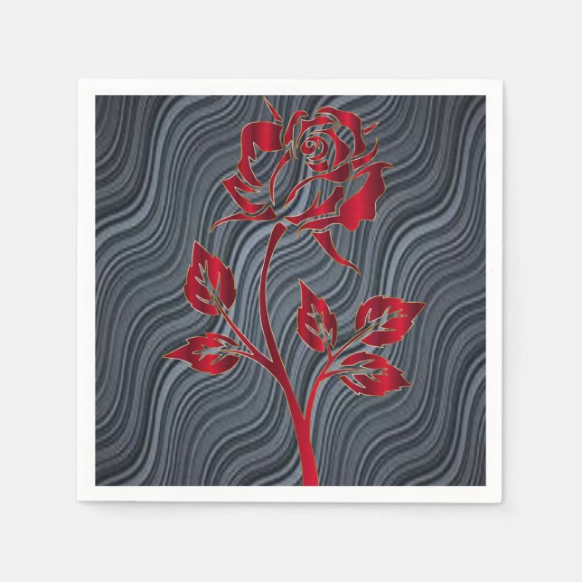 Paper Napkins Floral (Front)