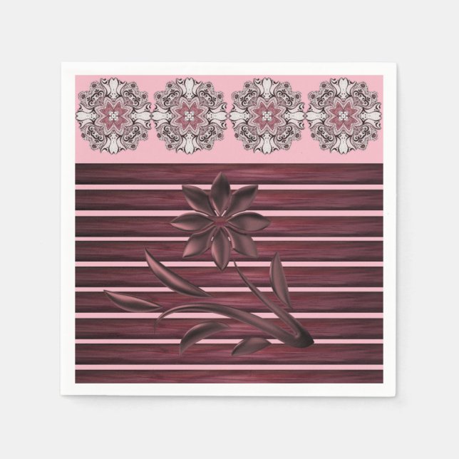 Paper Napkins Floral (Front)