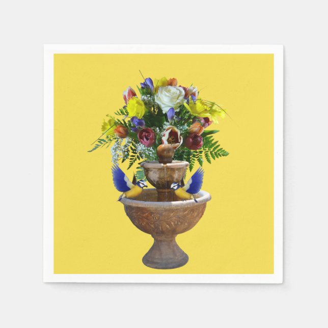 Paper Napkins Floral (Front)