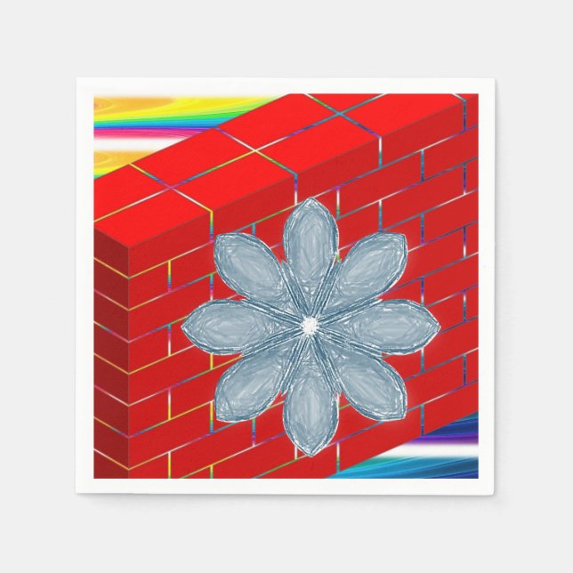 Paper Napkins Floral (Front)