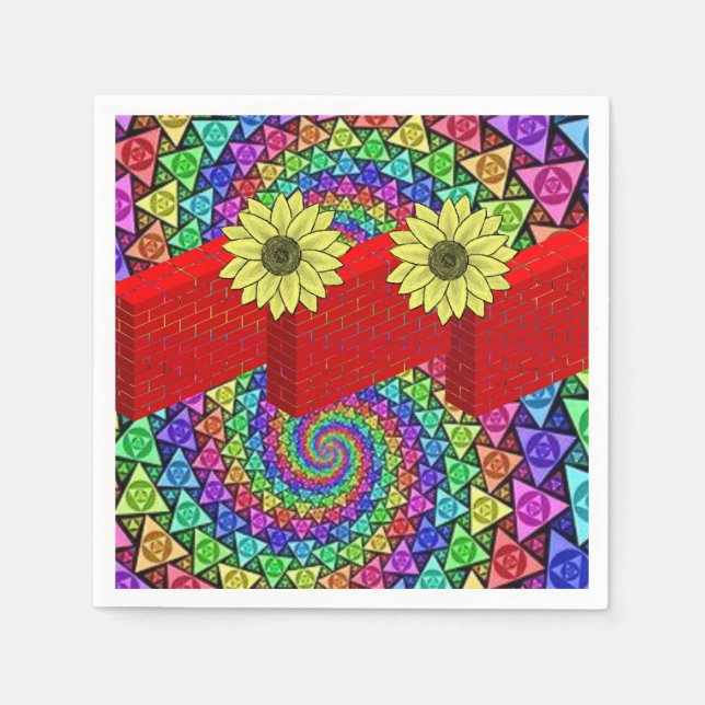 Paper Napkins Floral (Front)