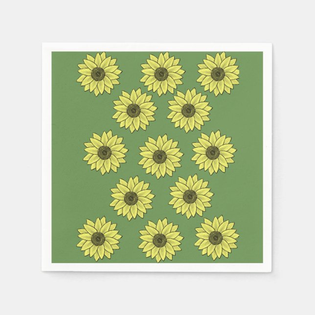 Paper Napkins Floral (Front)