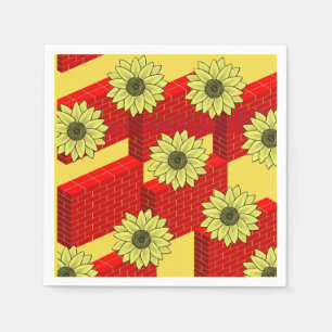 Paper Napkins Floral