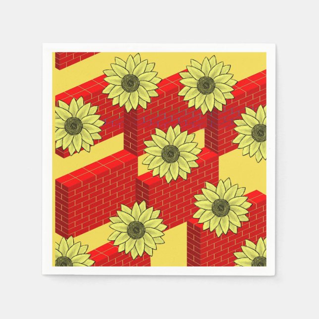 Paper Napkins Floral (Front)