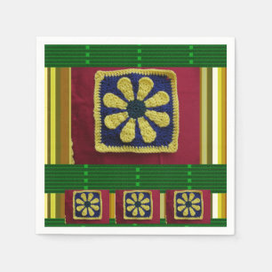 Paper Napkins Floral