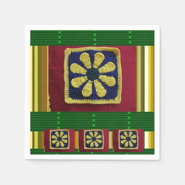 Paper Napkins Floral (Front)