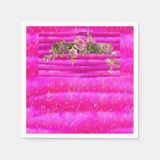 Paper Napkins Floral (Front)