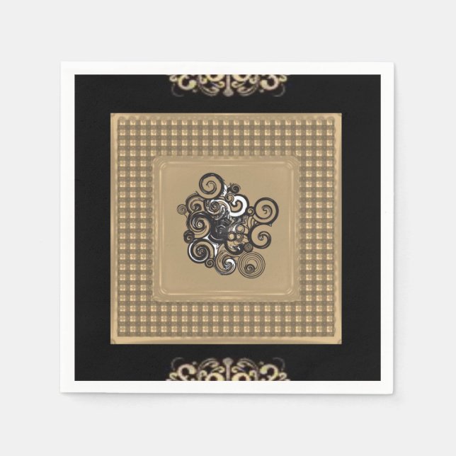 Paper Napkins Floral (Front)