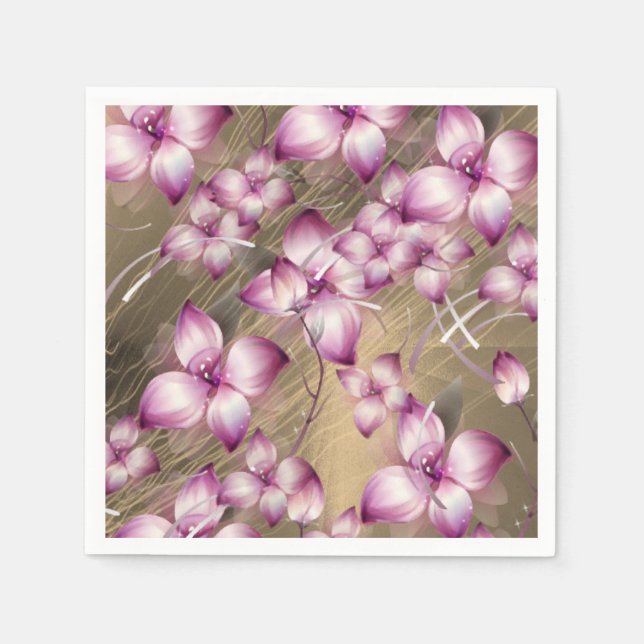 Paper Napkins Floral (Front)