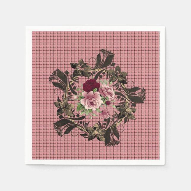 Paper Napkins Floral (Front)