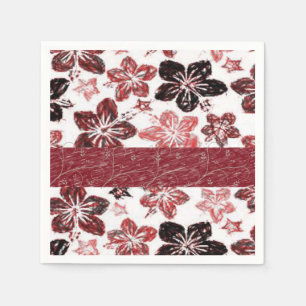 Paper Napkins Floral
