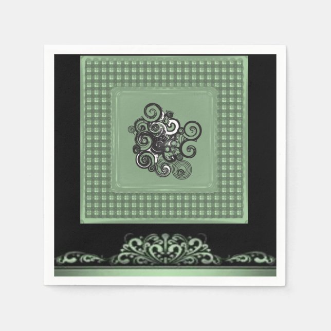 Paper Napkins Floral (Front)