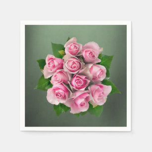 Paper Napkins Floral