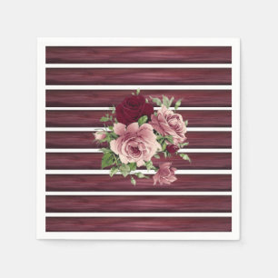 Paper Napkins Floral