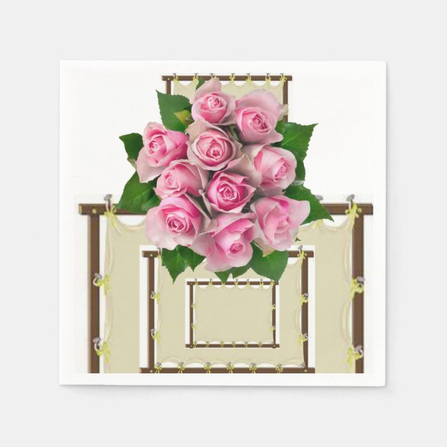 Paper Napkins Floral (Front)