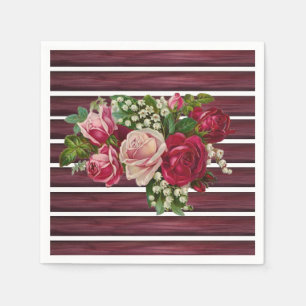 Paper Napkins Floral